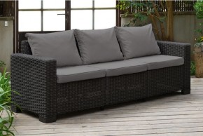 Диван Калифорния 3-х местный (California 3 Sofa), графит в Нижневартовске - nizhnevartovsk.mebel24.online | фото 1