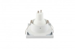 DK3014-WH Встраиваемый светильник влагозащ., IP 44, 50 Вт, GU10, белый, алюминий в Нижневартовске - nizhnevartovsk.mebel24.online | фото 5