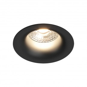 DK3024-BK Встраиваемый светильник, IP 20, 10 Вт, GU5.3, LED, черный, пластик в Нижневартовске - nizhnevartovsk.mebel24.online | фото 1