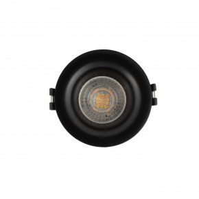 DK3024-BK Встраиваемый светильник, IP 20, 10 Вт, GU5.3, LED, черный, пластик в Нижневартовске - nizhnevartovsk.mebel24.online | фото 2