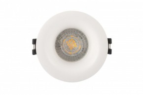 DK3024-WH Встраиваемый светильник, IP 20, 10 Вт, GU5.3, LED, белый, пластик в Нижневартовске - nizhnevartovsk.mebel24.online | фото 1