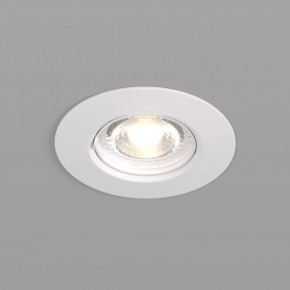 DK3028-WH Встраиваемый светильник, IP 20, 10 Вт, GU5.3, LED, белый, пластик в Нижневартовске - nizhnevartovsk.mebel24.online | фото 1