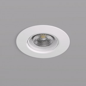 DK3028-WH Встраиваемый светильник, IP 20, 10 Вт, GU5.3, LED, белый, пластик в Нижневартовске - nizhnevartovsk.mebel24.online | фото 2