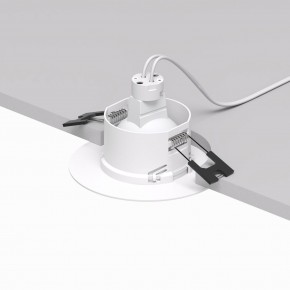 DK3028-WH Встраиваемый светильник, IP 20, 10 Вт, GU5.3, LED, белый, пластик в Нижневартовске - nizhnevartovsk.mebel24.online | фото 3