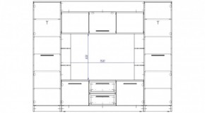 ДУБЛИН Гостиная в Нижневартовске - nizhnevartovsk.mebel24.online | фото 2