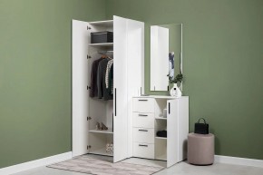 ЭЙР прихожая (модульная) Белый Шагрень в Нижневартовске - nizhnevartovsk.mebel24.online | фото 24