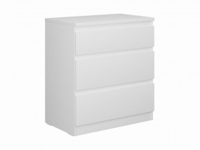 Комод КАСТОР с тремя ящиками, цвет белый в Нижневартовске - nizhnevartovsk.mebel24.online | фото