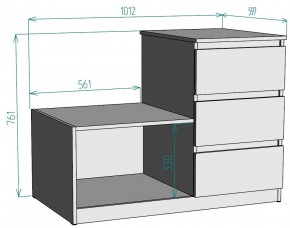 Комод Мальта K207 в Нижневартовске - nizhnevartovsk.mebel24.online | фото 2