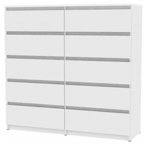 Комод Malta light K154 (Белый) в Нижневартовске - nizhnevartovsk.mebel24.online | фото
