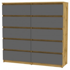Комод Malta light K154 (ДВ-Графит) в Нижневартовске - nizhnevartovsk.mebel24.online | фото