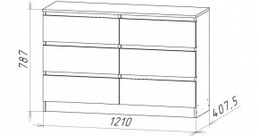 НИЦЦА-7 Комод (НЦ.07) в Нижневартовске - nizhnevartovsk.mebel24.online | фото 3