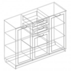 Комод "ГА-04" Александрия в Нижневартовске - nizhnevartovsk.mebel24.online | фото 3