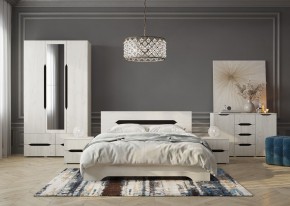Комод Вега 1200 (Крафт белый - Венге) в Нижневартовске - nizhnevartovsk.mebel24.online | фото 3