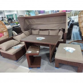 Комплект мебели с диваном AFM-320B-T320 Brown в Нижневартовске - nizhnevartovsk.mebel24.online | фото 2