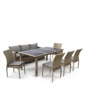 Комплект плетеной мебели T365/S65/Y380B-W65 Light Brown (8+1) в Нижневартовске - nizhnevartovsk.mebel24.online | фото 3