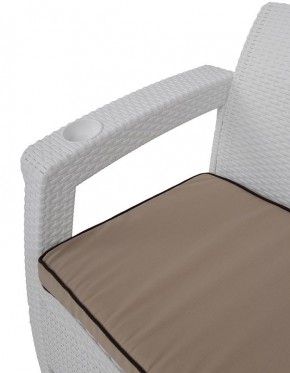 Комплект уличной мебели Yalta Premium Terrace Set (Ялта) белый (+подушки под спину) в Нижневартовске - nizhnevartovsk.mebel24.online | фото 5
