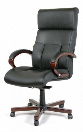 Кресло для руководителя Chairman 421 черный/орех темный, черный в Нижневартовске - nizhnevartovsk.mebel24.online | фото 7