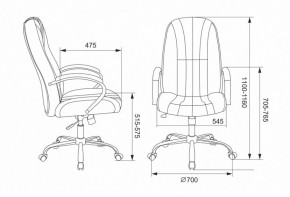 Кресло для руководителя T-898SL/BLACK в Нижневартовске - nizhnevartovsk.mebel24.online | фото