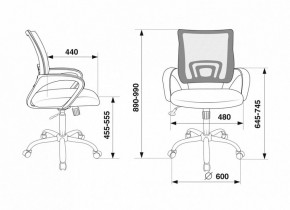 Кресло компьютерное CH-695N/SL/BLACK в Нижневартовске - nizhnevartovsk.mebel24.online | фото