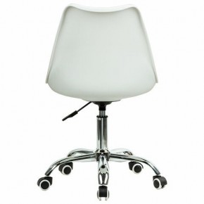 Кресло стул BRABIX "Eames MG-310 CH", хром, пластик белый, ткань серая, 532924 в Нижневартовске - nizhnevartovsk.mebel24.online | фото 4