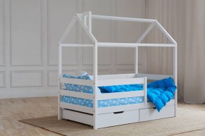 Кровать-домик 80*160 Белый в Нижневартовске - nizhnevartovsk.mebel24.online | фото 4