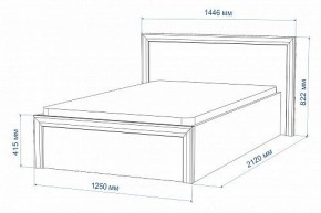 Кровать полутораспальная Нобиле Кр-120 в Нижневартовске - nizhnevartovsk.mebel24.online | фото 3