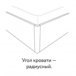 Кровать "Сандра" БЕЗ основания 1200х2000 в Нижневартовске - nizhnevartovsk.mebel24.online | фото 3