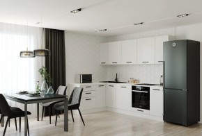 Кухонный гарнитур Белый Глянец 2600*1600 (Стол. 26мм) в Нижневартовске - nizhnevartovsk.mebel24.online | фото 1