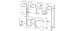Кухонный гарнитур Фьюжн 3400 (Стол. 26мм) в Нижневартовске - nizhnevartovsk.mebel24.online | фото 2