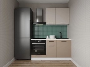 Кухонный гарнитур Каппучино 1600 (Стол. 26мм) в Нижневартовске - nizhnevartovsk.mebel24.online | фото