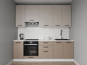 Кухонный гарнитур Каппучино 2400 h950 (Стол. 38мм) в Нижневартовске - nizhnevartovsk.mebel24.online | фото