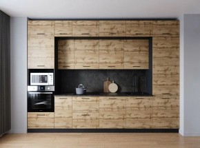 Кухонный гарнитур Крафт 3400 (Стол. 26мм) в Нижневартовске - nizhnevartovsk.mebel24.online | фото 1