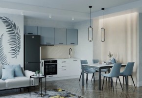 Кухонный гарнитур Ниагара 2550 (Стол. 38мм) в Нижневартовске - nizhnevartovsk.mebel24.online | фото 1