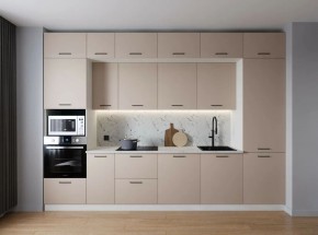 Кухонный гарнитур Шампань 3400 (Стол. 26мм) в Нижневартовске - nizhnevartovsk.mebel24.online | фото