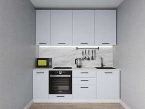 Кухонный гарнитур Смоки 2200 h950 (Стол. 38 мм) в Нижневартовске - nizhnevartovsk.mebel24.online | фото 1