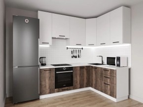 Кухонный гарнитур Старое Дерево 2200*1600 h950 (Стол. 38мм) в Нижневартовске - nizhnevartovsk.mebel24.online | фото