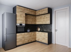 Кухонный гарнитур угловой Крафт 2200*1700 (Стол. 38мм) в Нижневартовске - nizhnevartovsk.mebel24.online | фото 2