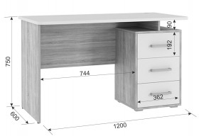ЛАЙТ 2 Стол компьютерный (1200) в Нижневартовске - nizhnevartovsk.mebel24.online | фото 2