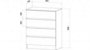 ЛЕНОРА Спальный гарнитур (модульный) графит в Нижневартовске - nizhnevartovsk.mebel24.online | фото 3
