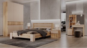 ЛЕНОРА Спальный гарнитур (модульный) кашемир в Нижневартовске - nizhnevartovsk.mebel24.online | фото 1