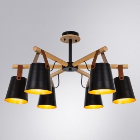 Люстра на штанге Arte Lamp Thomas A7032PL-6BK в Нижневартовске - nizhnevartovsk.mebel24.online | фото 2