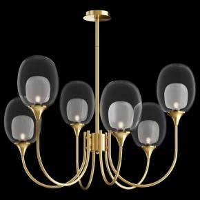 Люстра на штанге Maytoni Aura MOD016PL-06BS в Нижневартовске - nizhnevartovsk.mebel24.online | фото 2