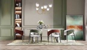 Люстра на штанге Maytoni Aura MOD016PL-06BS в Нижневартовске - nizhnevartovsk.mebel24.online | фото 3