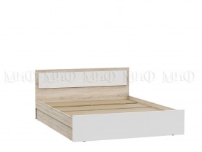 МАРТИНА СГ Кровать 1400 (дуб сонома/белый) в Нижневартовске - nizhnevartovsk.mebel24.online | фото