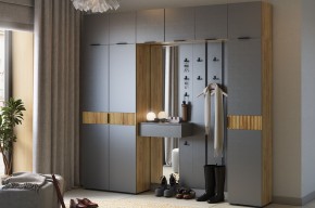 МЕБЕЛЬСОН К33 Прихожая (дуб крафт золотой/белое дерево) в Нижневартовске - nizhnevartovsk.mebel24.online | фото