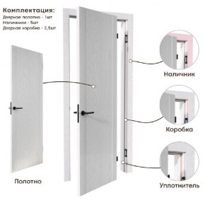 Межкомнатная дверь Bolivar Каньон браун (комплект) в Нижневартовске - nizhnevartovsk.mebel24.online | фото 4