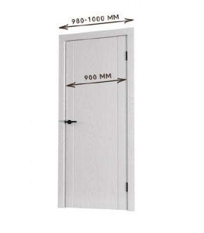 Межкомнатная дверь Bolivar Каньон браун (комплект) 900 в Нижневартовске - nizhnevartovsk.mebel24.online | фото
