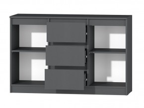 МС "Хилтон" Комод №4 1200 (графит) в Нижневартовске - nizhnevartovsk.mebel24.online | фото 3