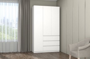 МС "Хилтон" Шкаф №2 1200 (Белый текстурный) в Нижневартовске - nizhnevartovsk.mebel24.online | фото