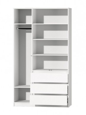 МС "Хилтон" Шкаф №2 1200 (Белый текстурный) в Нижневартовске - nizhnevartovsk.mebel24.online | фото 3